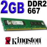 memoris a ddr2/667 2g kingston